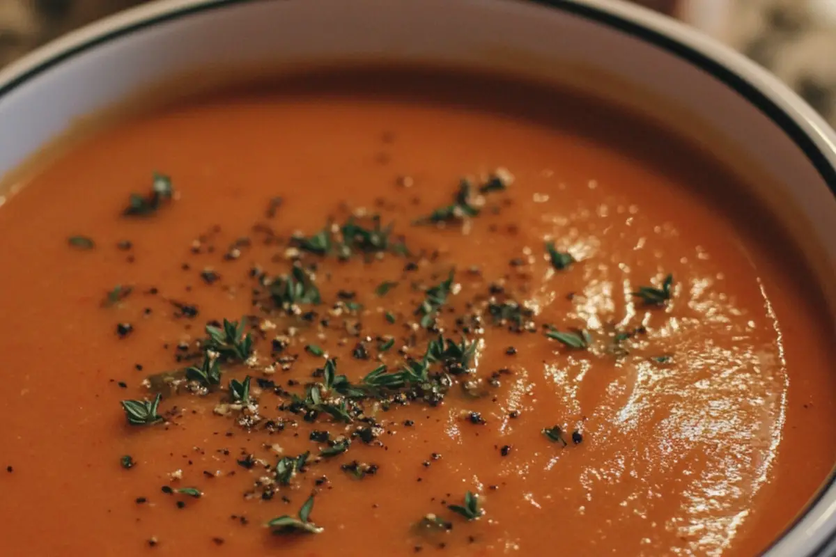 Creamy Chunky Tomato Soup