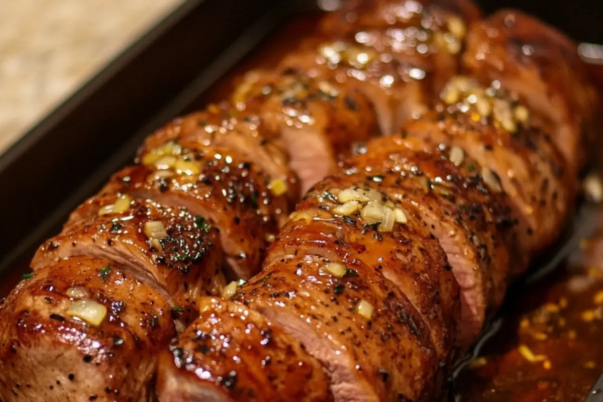 Honey Garlic Pork Tenderloin