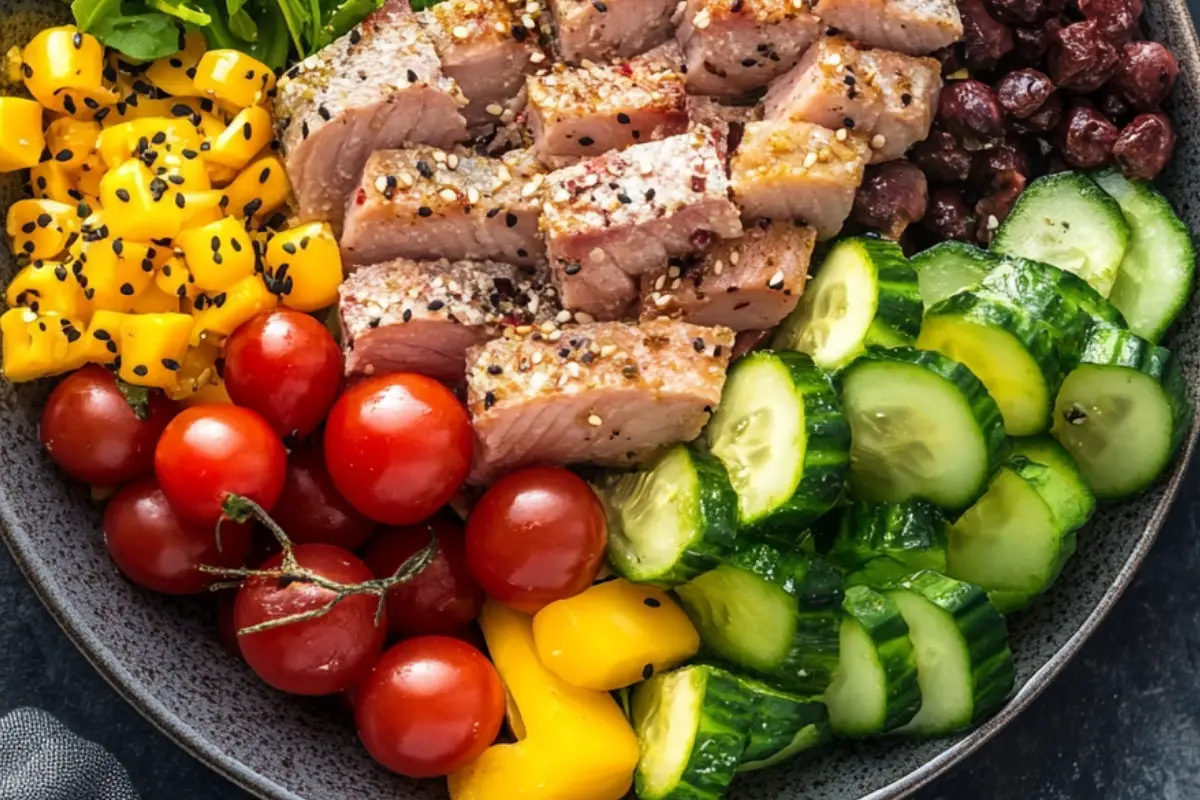 Healthy Mediterranean Tuna Salad Recipe