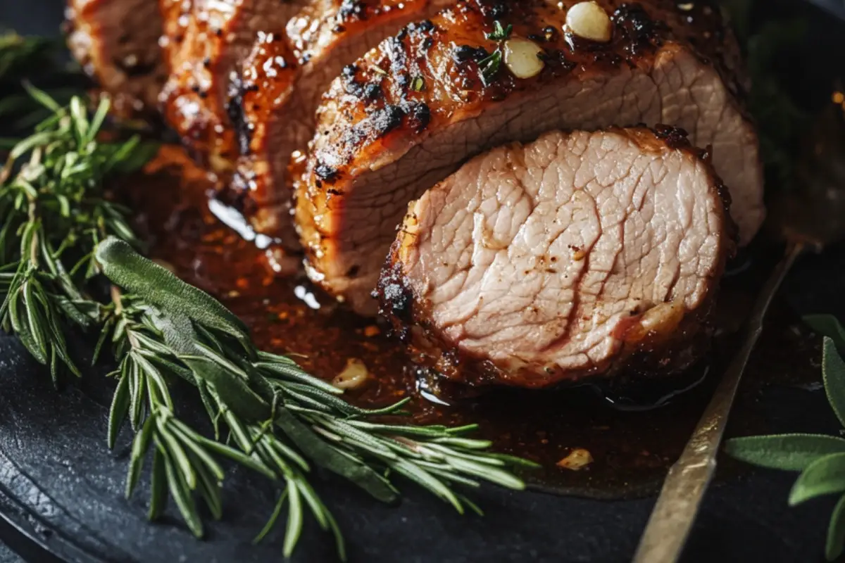 Honey Garlic Pork Tenderloin
