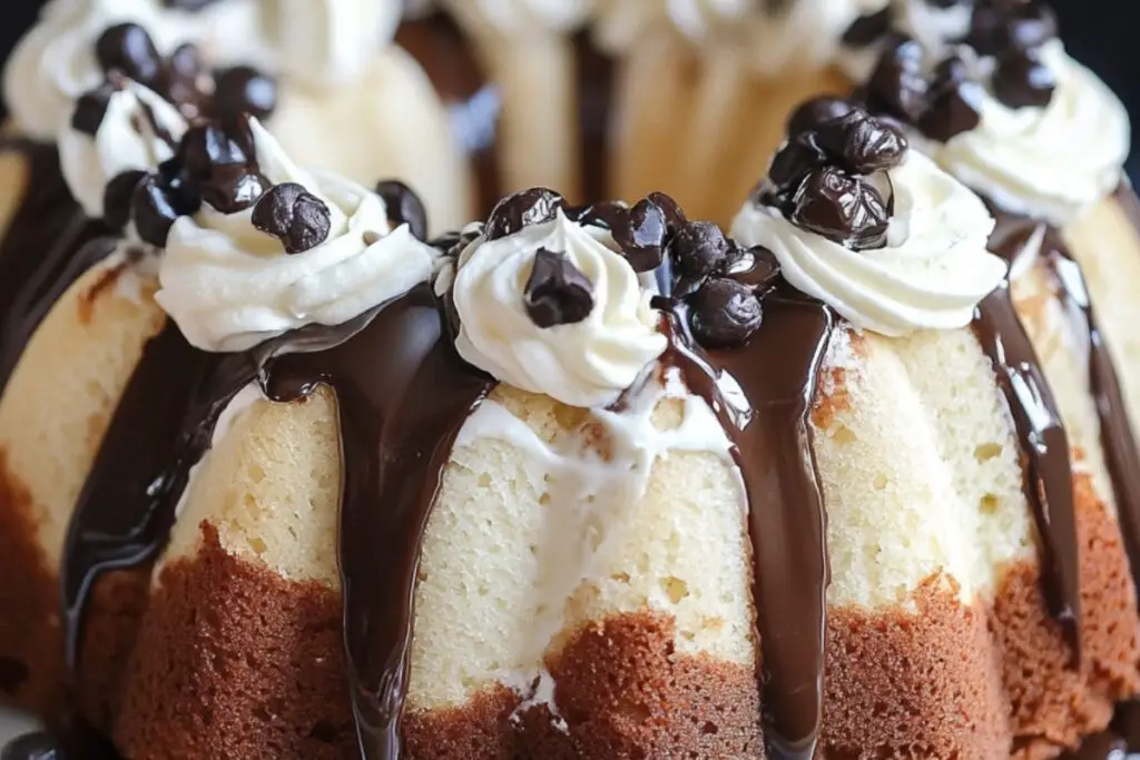 Cannoli Bundt Cake