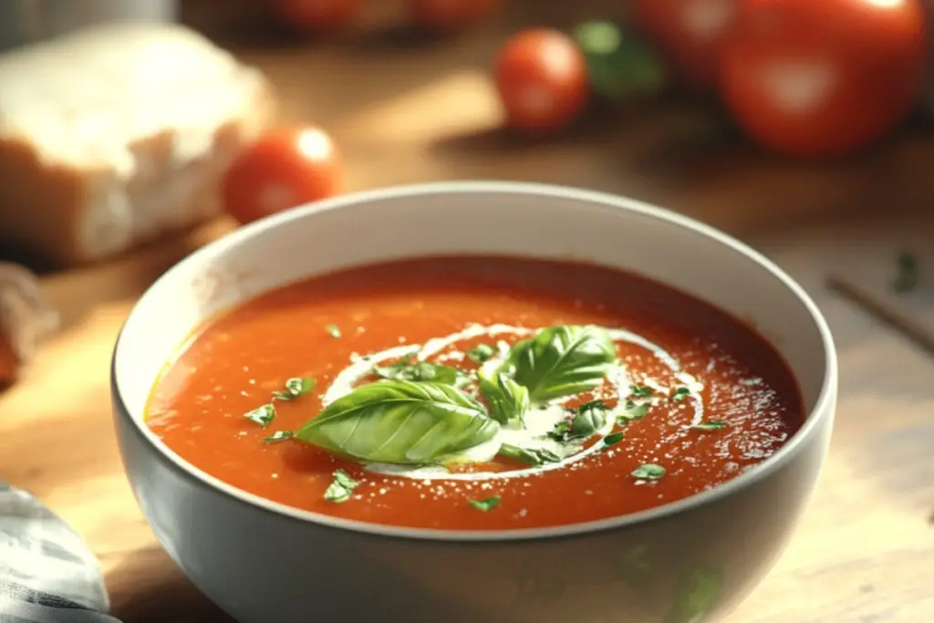 Creamy Chunky Tomato Soup