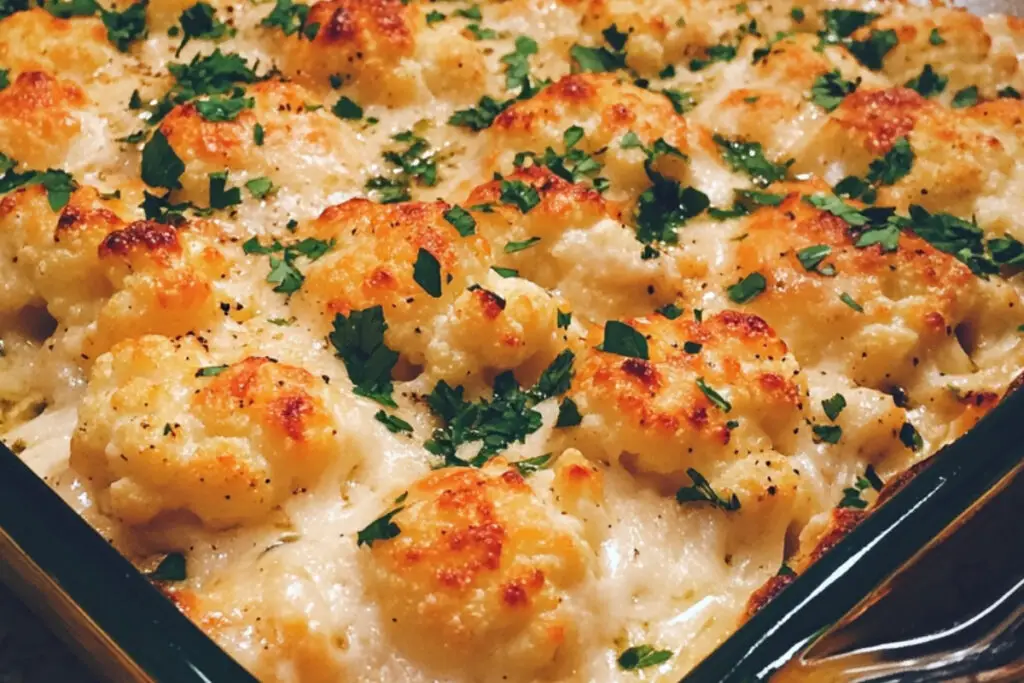 Green Chile Cauliflower Casserole