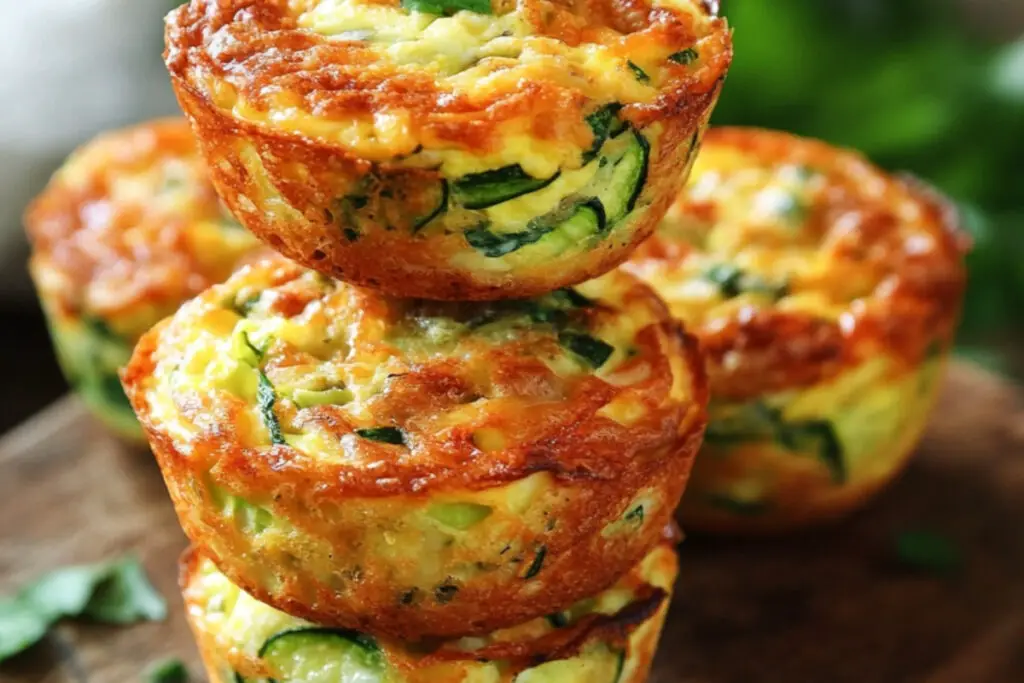Savory Zucchini Egg Muffins Recipe