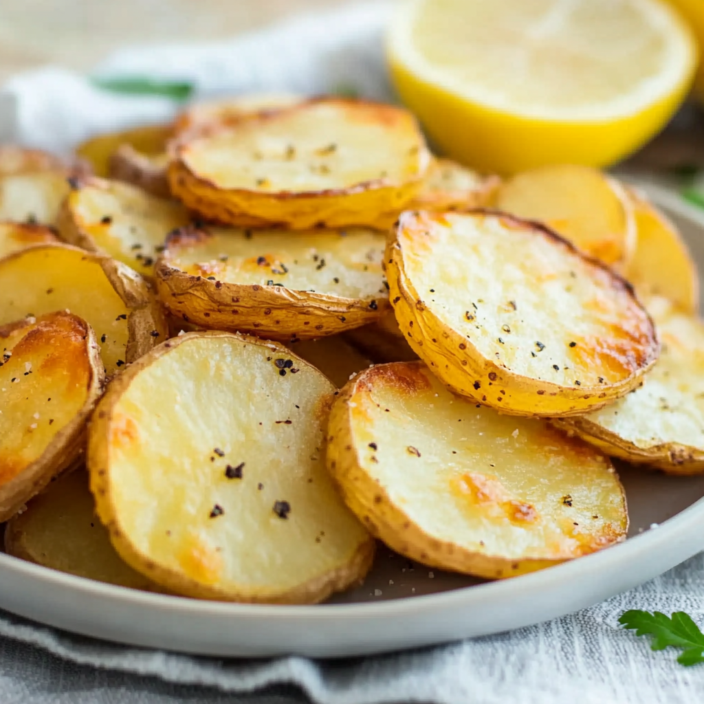 Baked Potato Slices Recipe