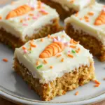 Carrot Cake Bars with Cream Cheese Frosting