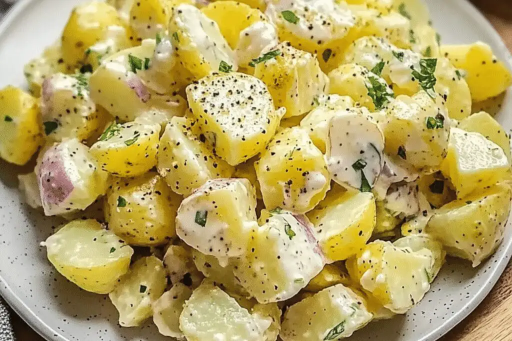 Delicious Classic Mustard Potato Salad Recipe