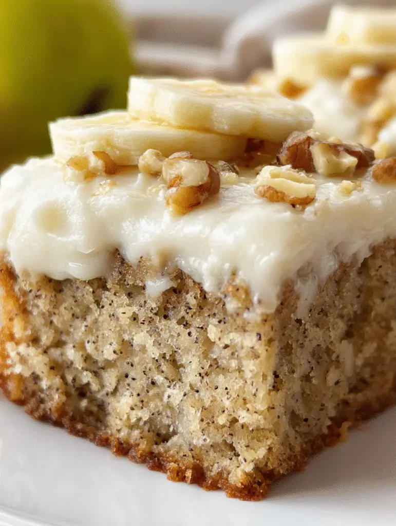 Amazing Banana Bread Cake with Cream Cheese Frosting