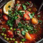 Authentic Moroccan Harira Soup with Lamb – Perfect for Cozy Nights