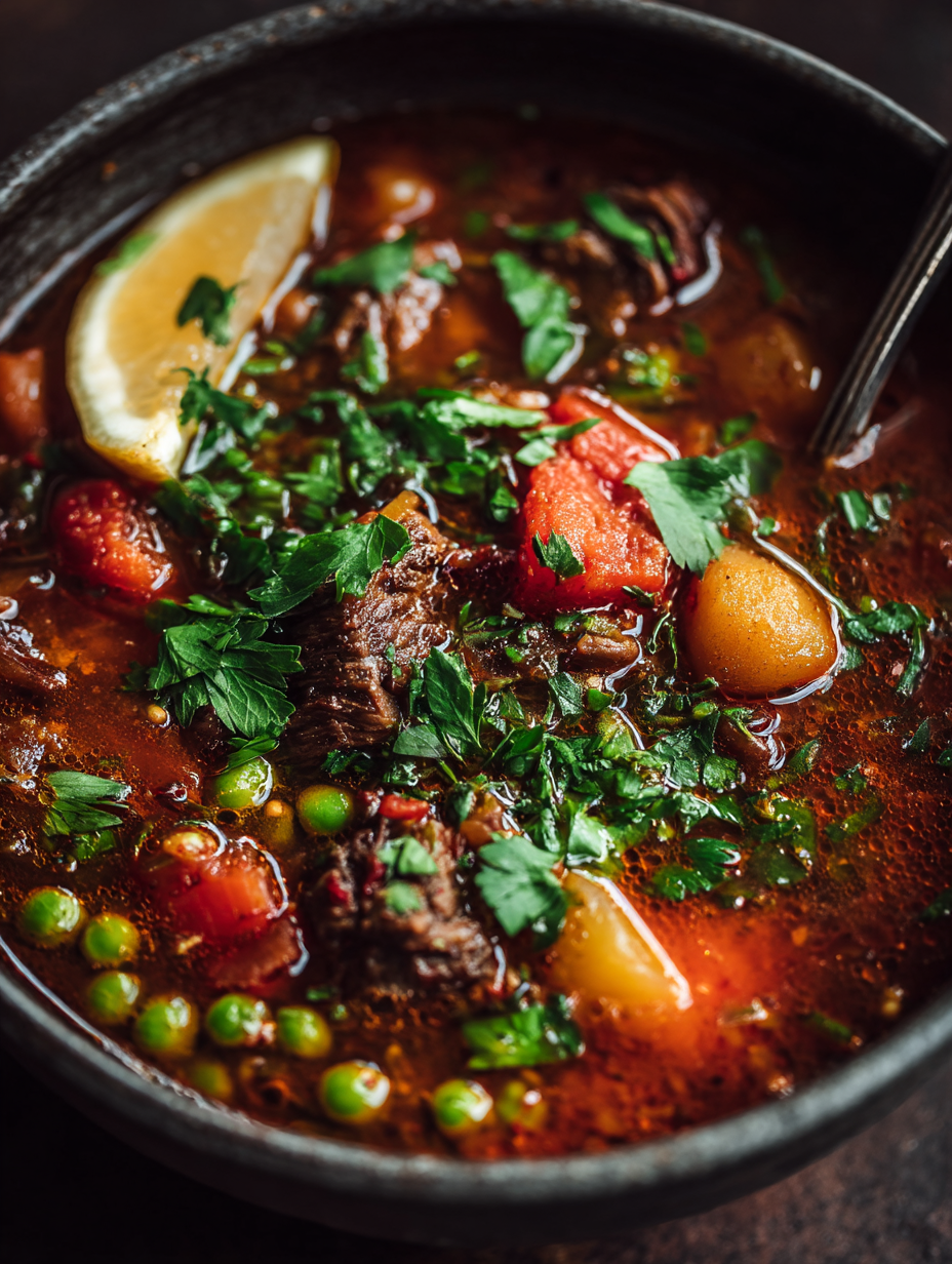 Authentic Moroccan Harira Soup with Lamb – Perfect for Cozy Nights