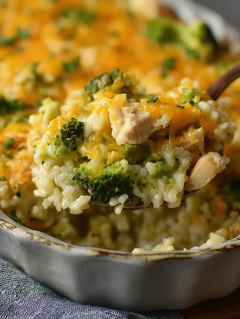 Chicken Broccoli Rice Casserole Recipe