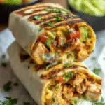 Chipotle Ranch Grilled Chicken Burrito