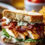 Crispy Bacon & Ranch Chicken Melt