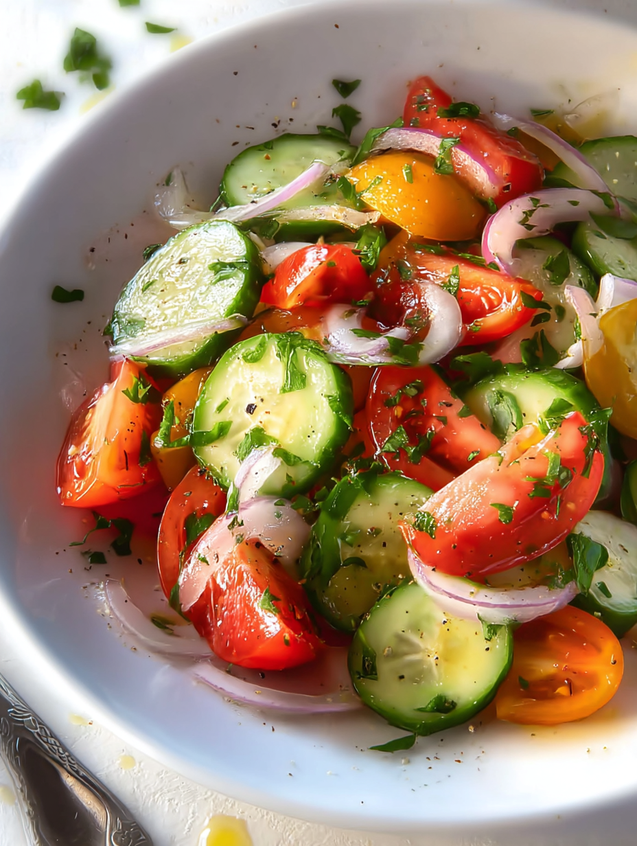 Cucumber Tomato Salad