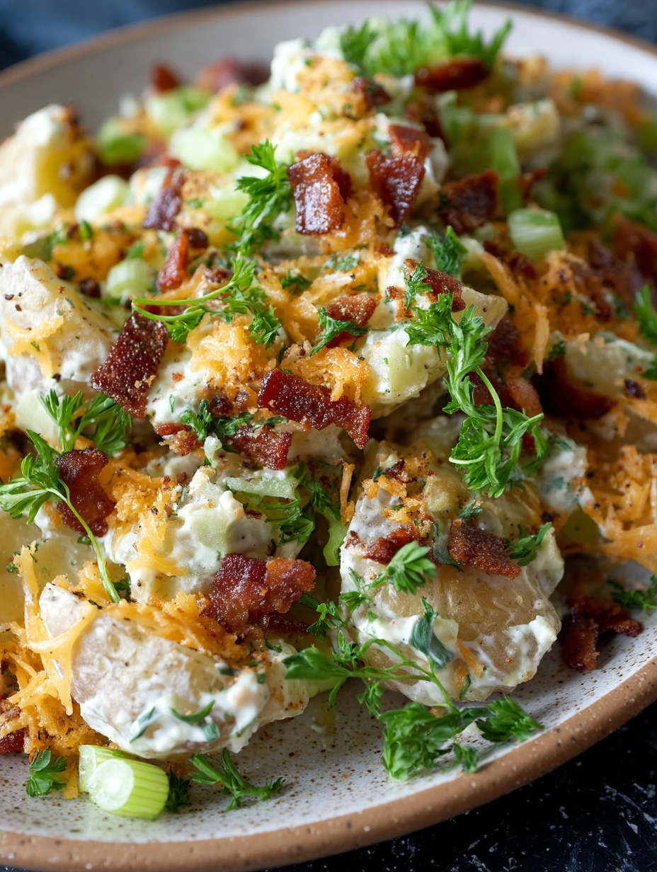 Loaded Baked Potato Salad Recipe