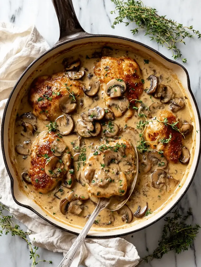 Mushroom Chicken