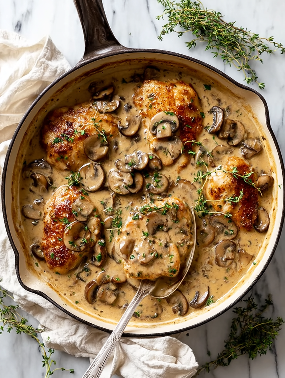 Mushroom Chicken