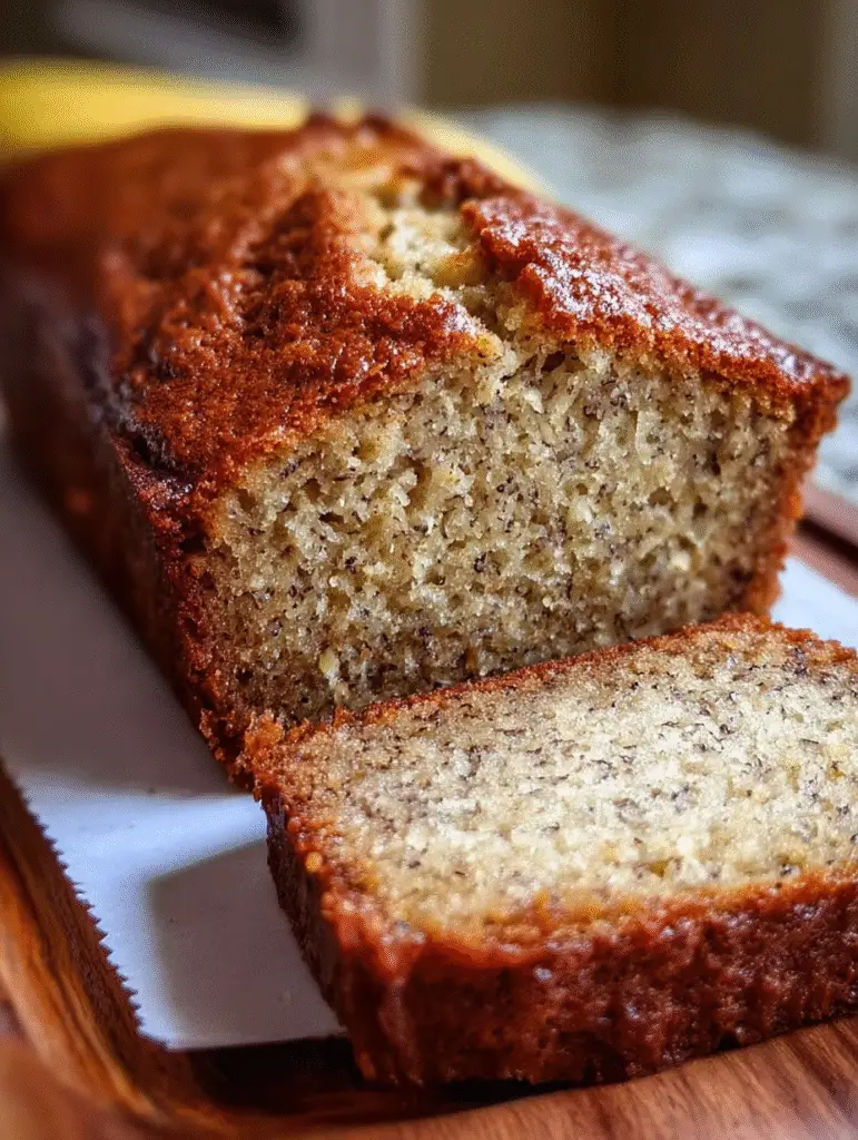 Old-Fashioned Banana Bread