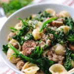 Orecchiette with Sausage and Broccoli Rabe