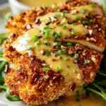 Pretzel Crusted Chicken with Honey Mustard Sauce