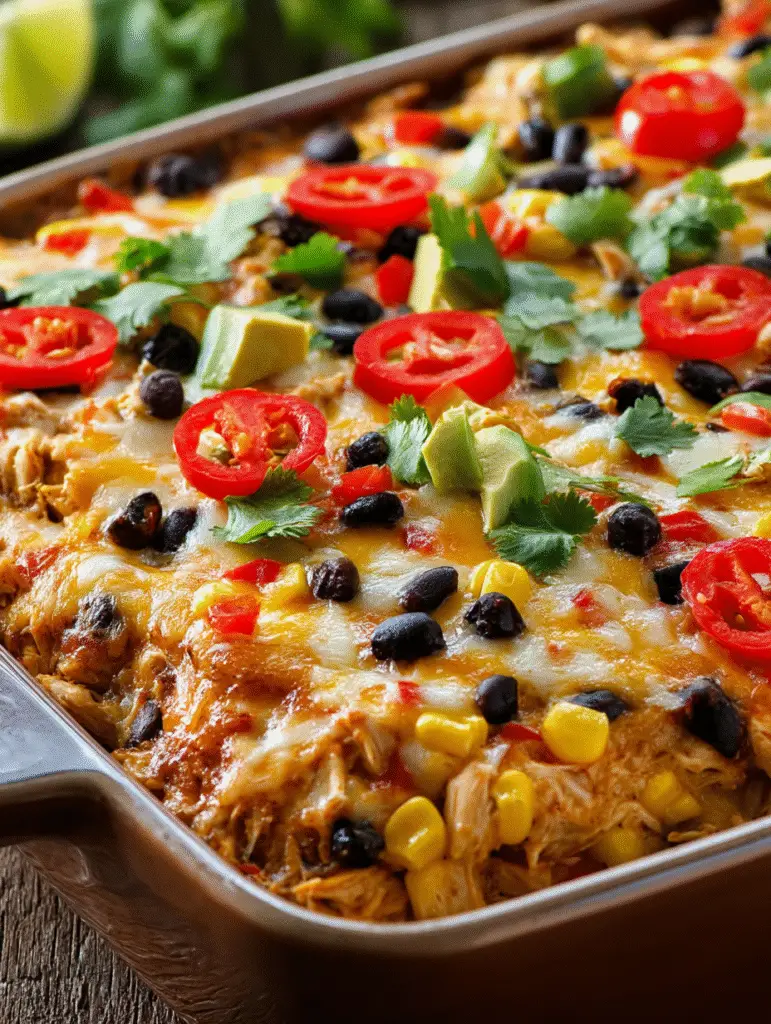 Southwest Chicken Casserole Recipe