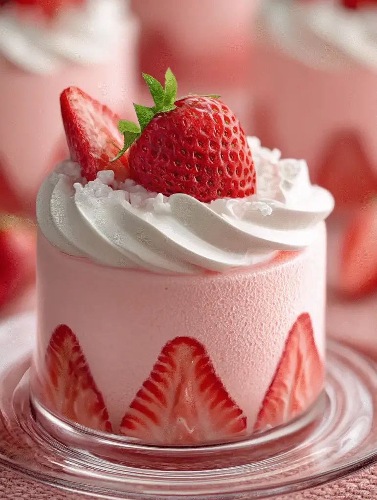 Strawberry Mousse