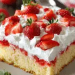 Strawberry Shortcake Poke Cake Recipe