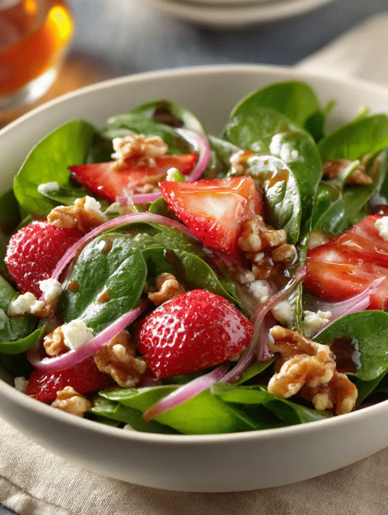 Strawberry Spinach Salad Recipe