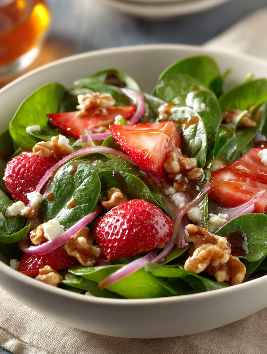 Strawberry Spinach Salad Recipe