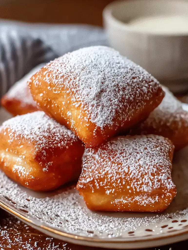 Vanilla French Beignets Recipe