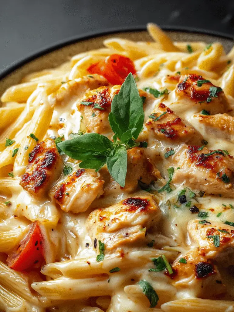 cheesy chicken pasta