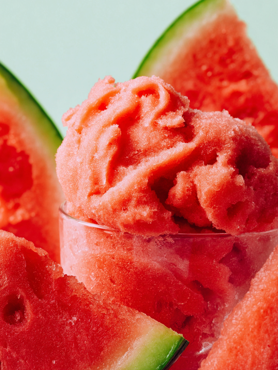 5-Minute Watermelon Sorbet