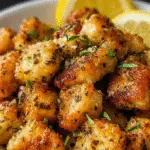 Air Fryer Lemon Chicken Bites