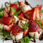 Balsamic Strawberry Caprese