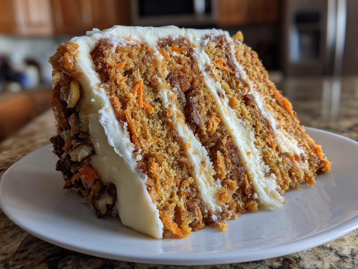 Carrot Cake Cheesecake Cake
