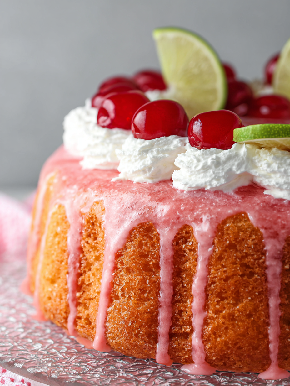 Cherry Limeade Cake