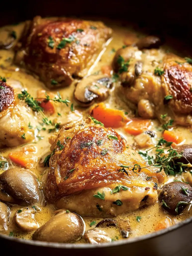 Chicken Fricassée