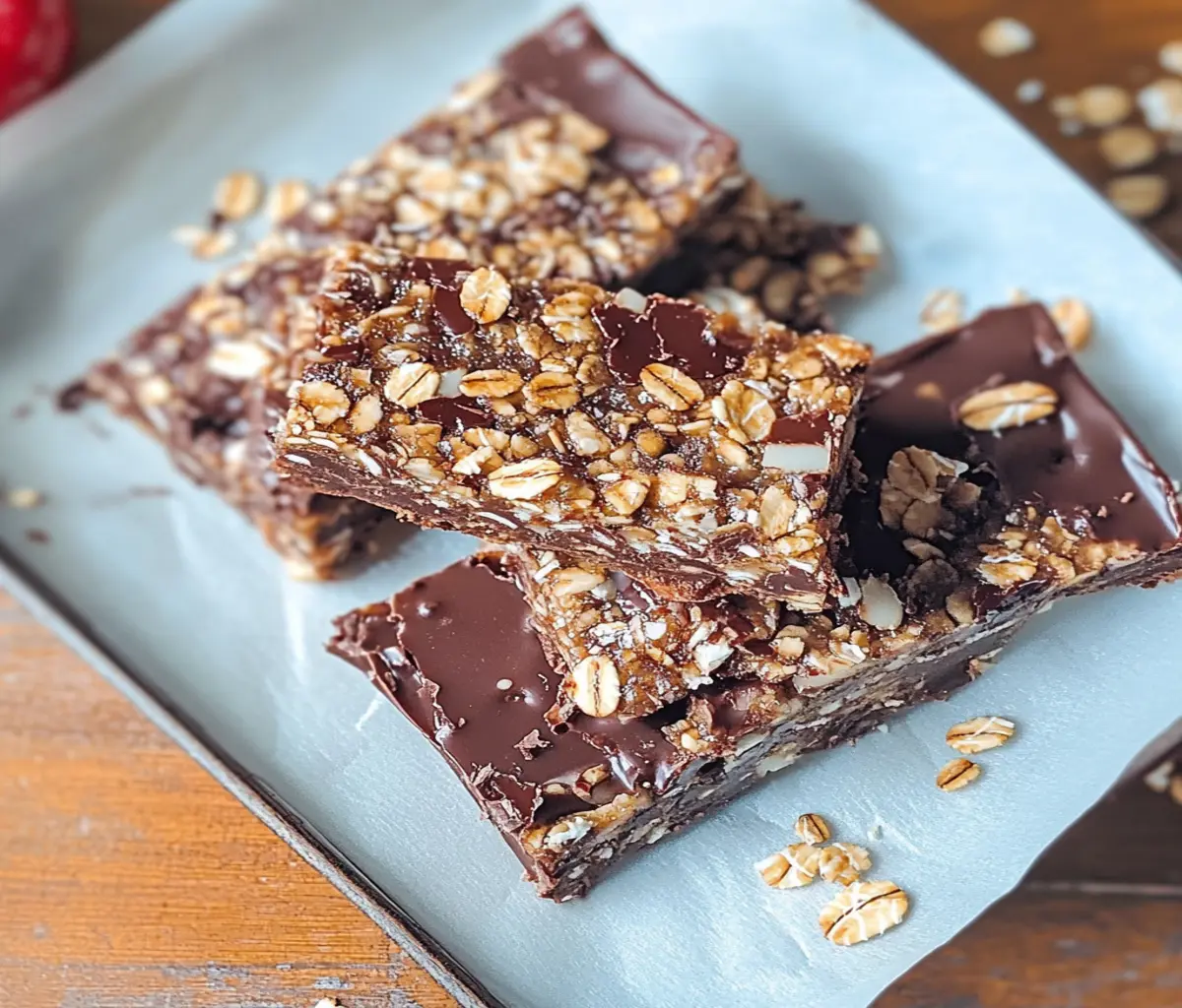 homemade chocolate granola bars recipe