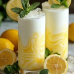 Condensed Milk Lemonade Refreshing Summer Drink Idea