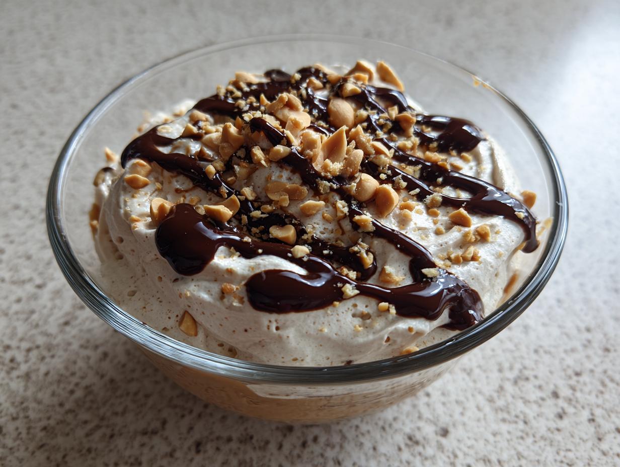 Cottage Cheese Peanut Butter Mousse