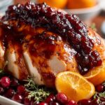 Cranberry Orange Glazed Turkey