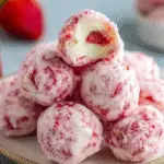 Easy Strawberry Yogurt Bites
