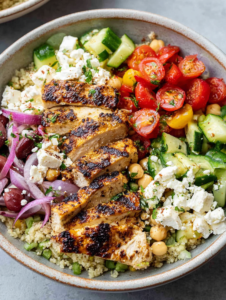 Greek Chicken Bowl