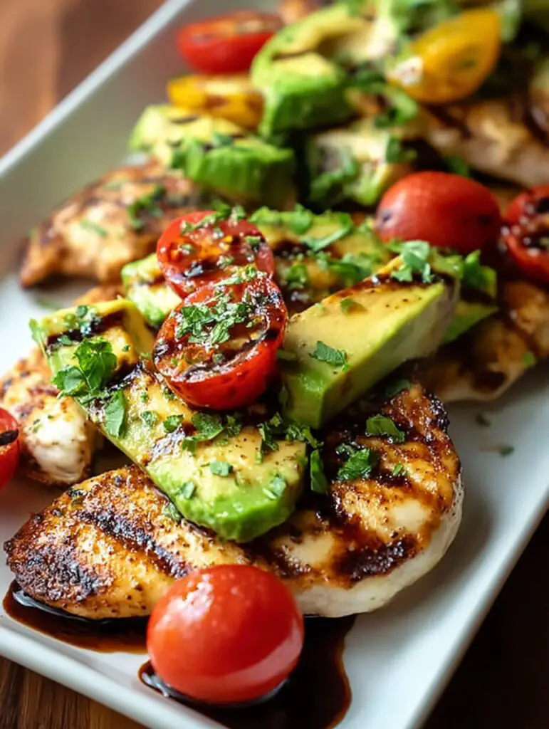 Grilled California Avocado Chicken Recipe
