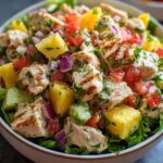 Hawaiian Chicken Salad is a tropical delight to enjoy!