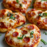 Heart-Shaped Mini Pizzas Recipe