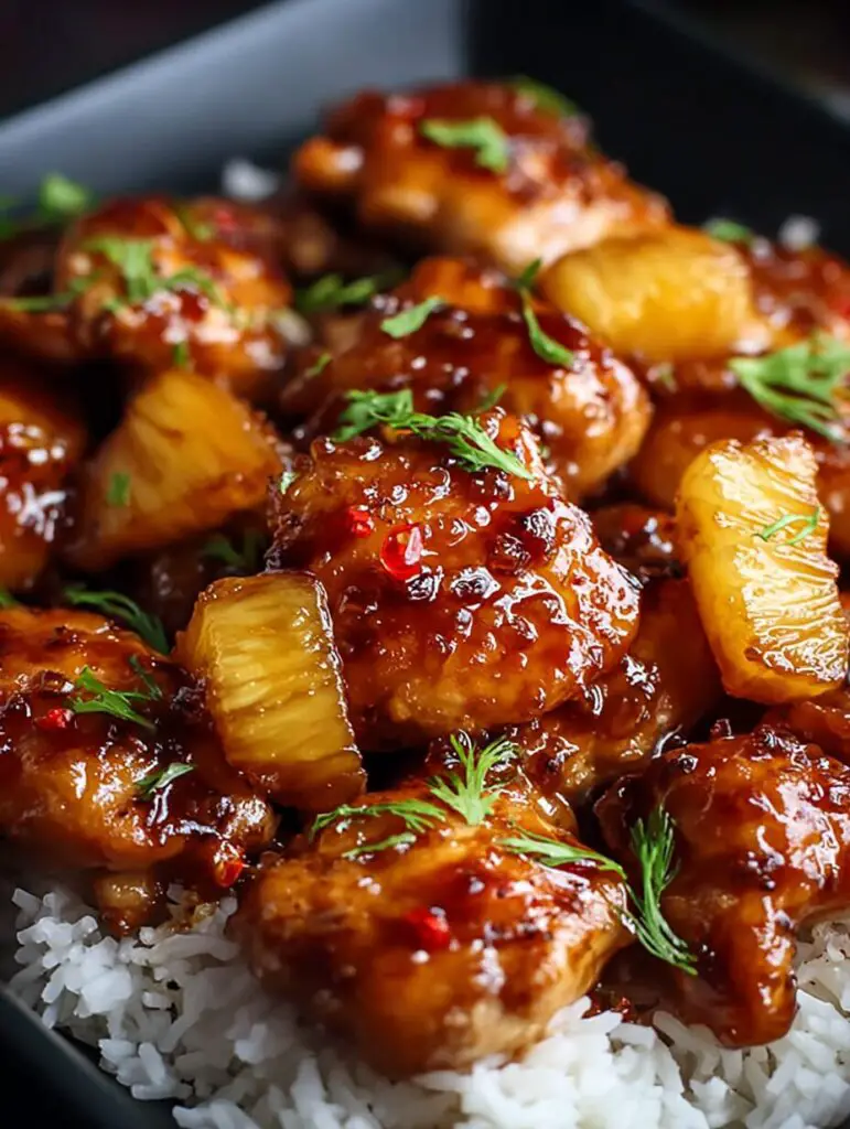 Honey Pineapple Chicken Recipe