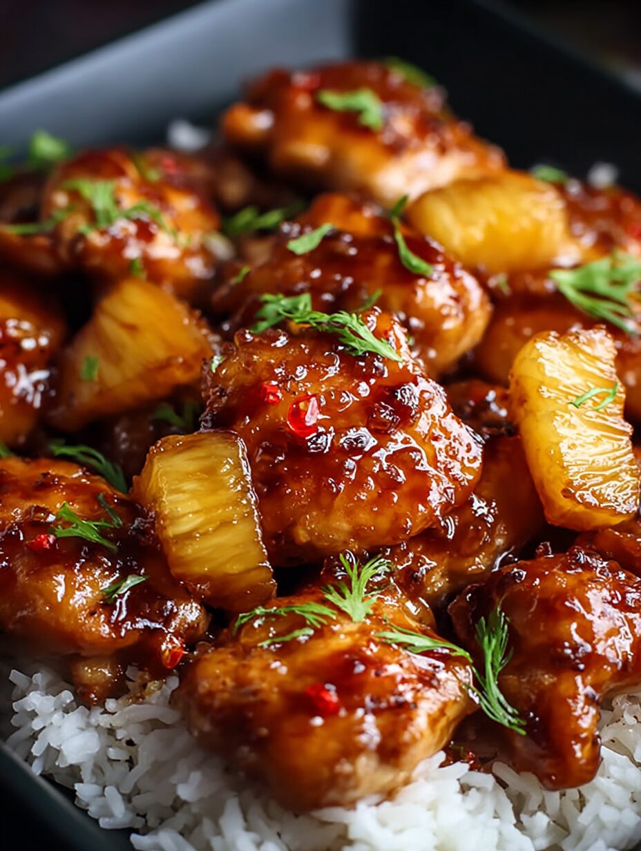 Honey Pineapple Chicken Recipe