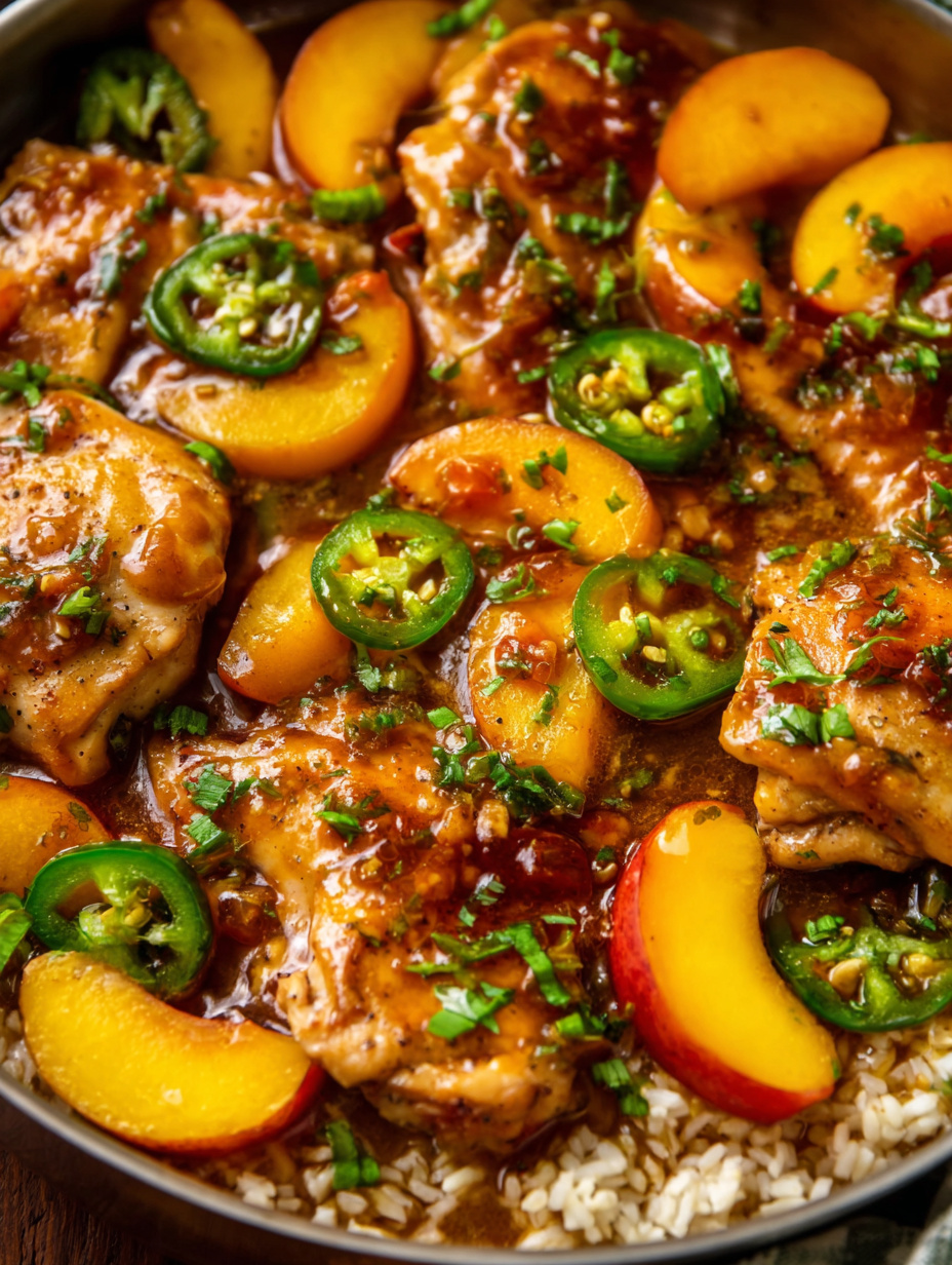 Jalapeno Peach Chicken Recipe