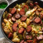 Kielbasa and Cabbage Skillet